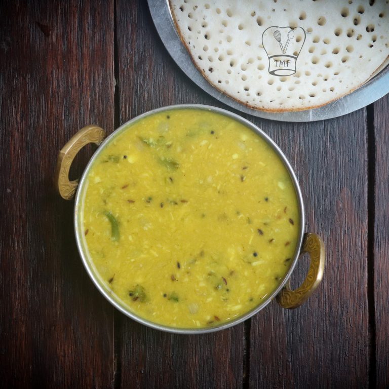 Pasi paruppu sambar | Moong dal Sambar