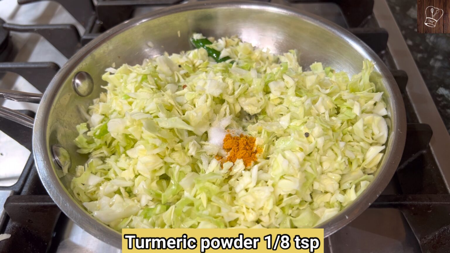 Cabbage poriyal Muttaikose poriyal Traditionally Modern Food