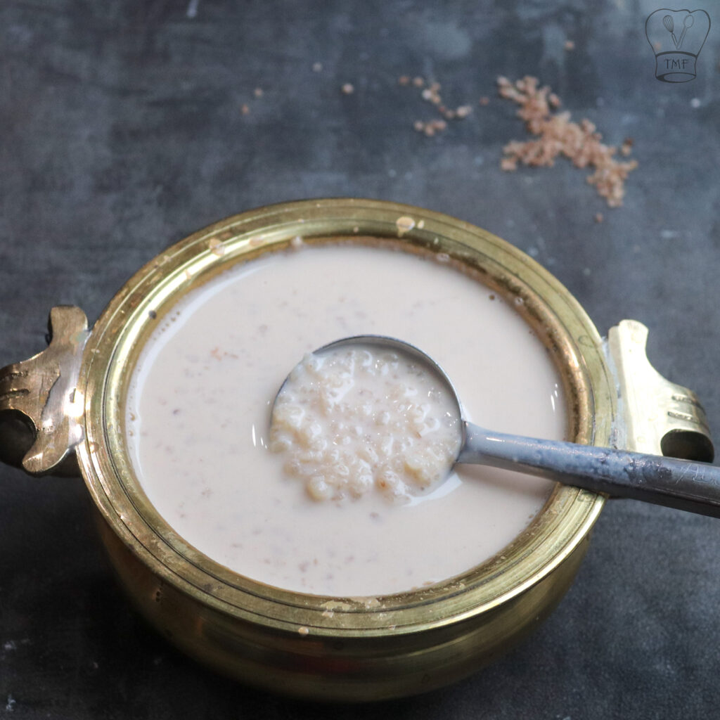 Caramel payasam Caramel Kheer Traditionally Modern Food