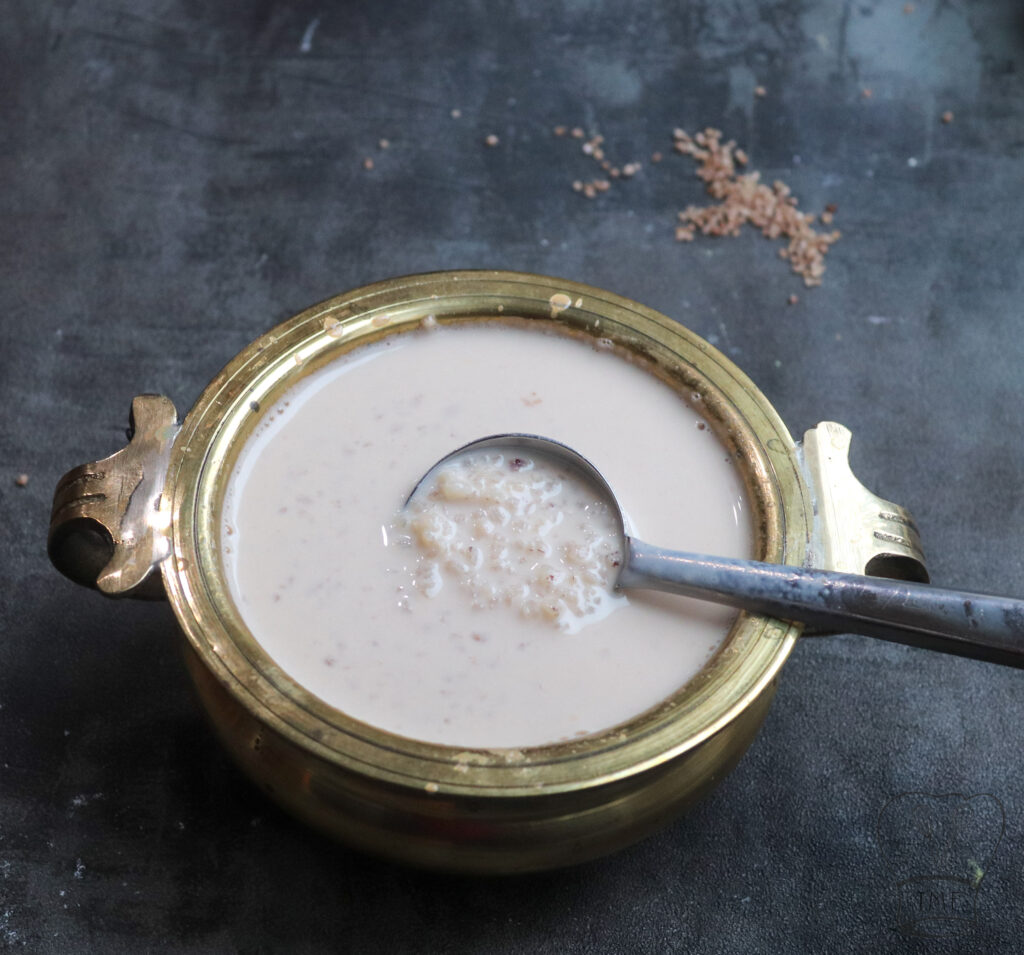 Kerala Matta rice Paal Payasam | broken matta payasam - Traditionally ...