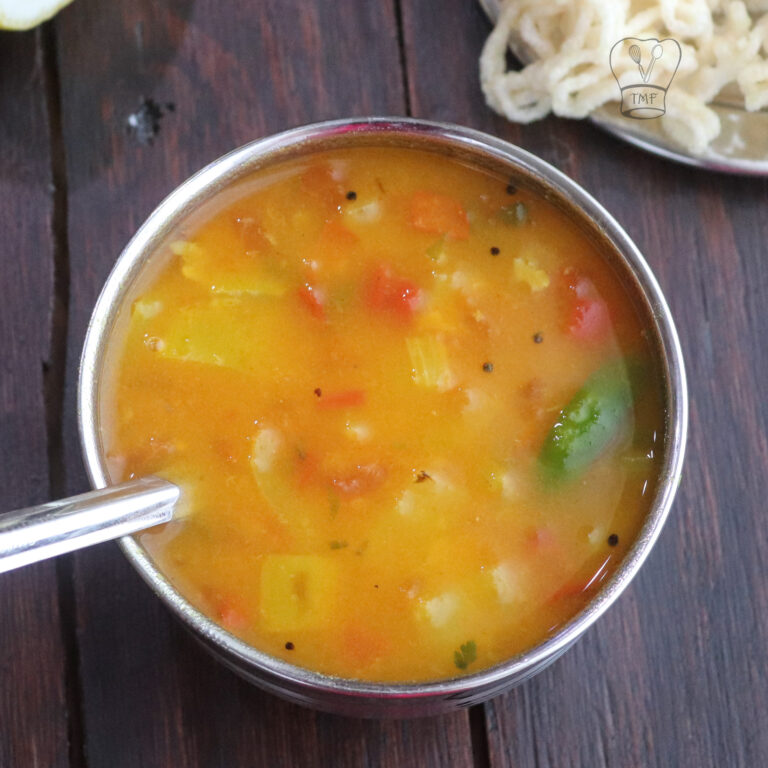 Bajji Milagai rasam | Mirchi rasam