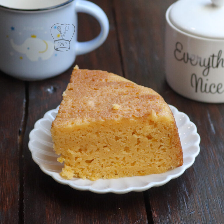 Eggless Orange Cake