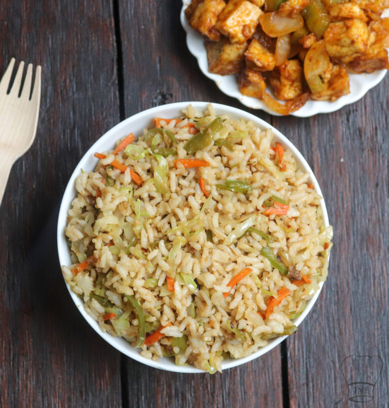 Veg fried rice | Vegetable fried rice - Traditionally Modern Food