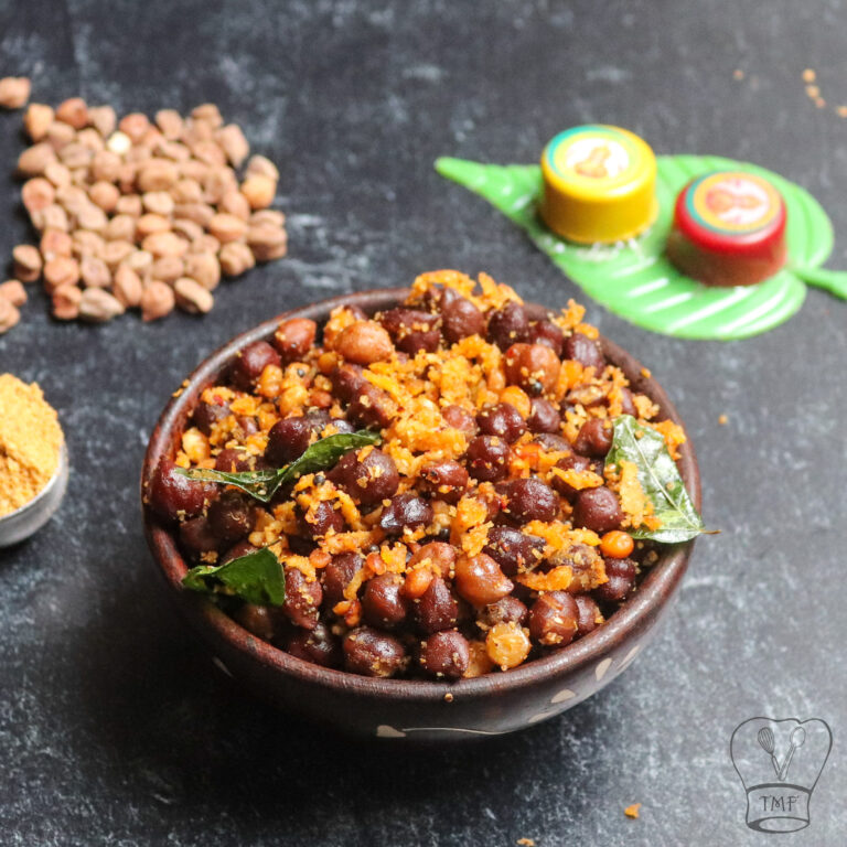 Kala chana sundal | Black chana sundal