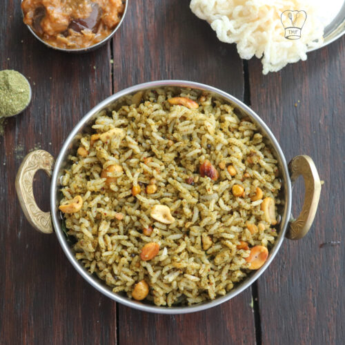 Kothamalli sadam | Coriander rice - Traditionally Modern Food