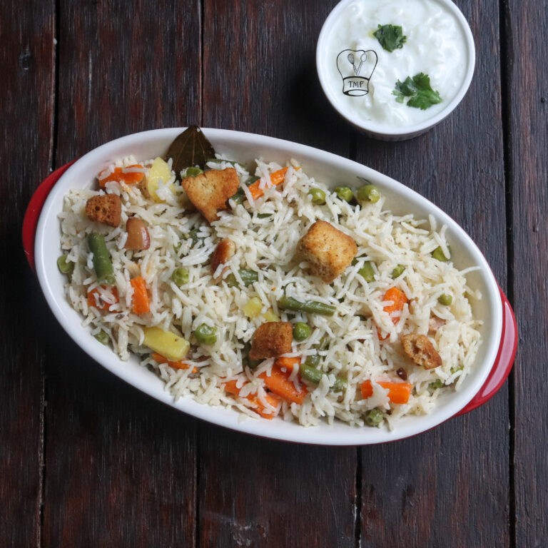 Brinji rice | Veg brinji Sadam