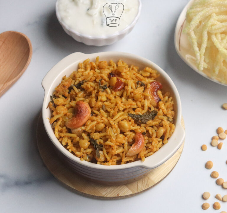 Chana dal pulao | Chana dal rice