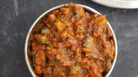 Pavakkai Thokku (Bitter Gourd )