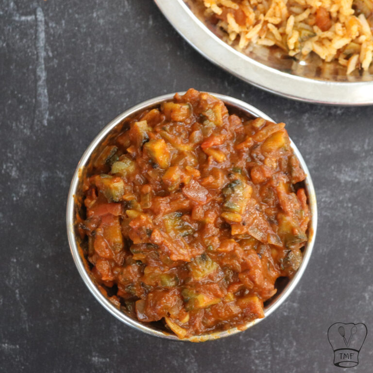 Pavakkai thokku | Bitter gourd thokku