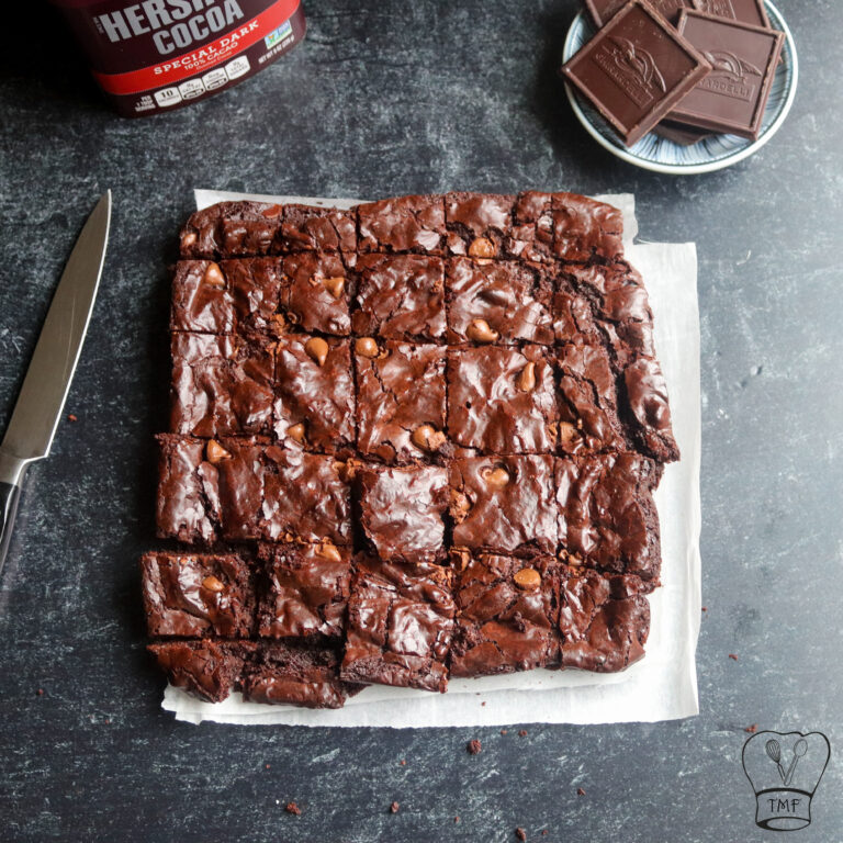 Best Eggless Brownies | Ultimate fudgy brownie without eggs