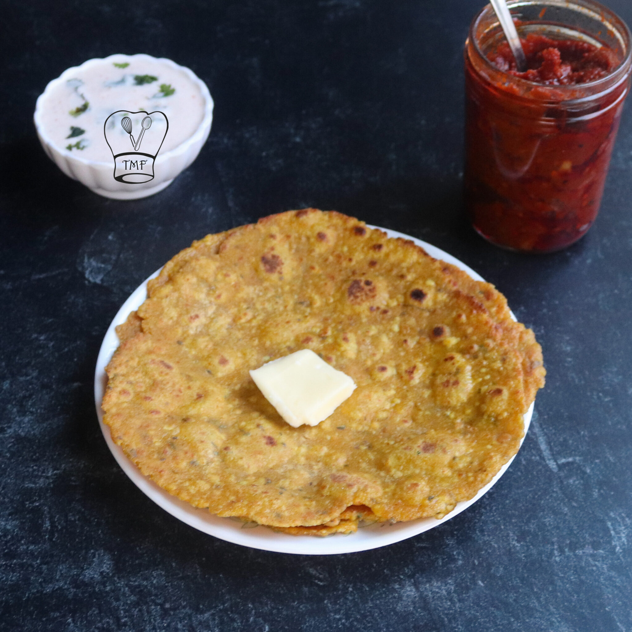 Tofu paratha Tofu Chapati Tofu roti Traditionally Modern Food