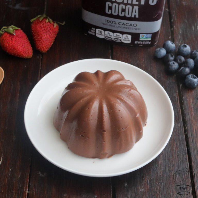 Eggless Chocolate Pudding