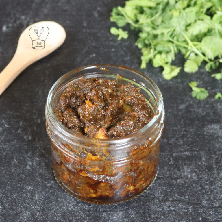 Kothamalli thokku | Coriander leaves thokku