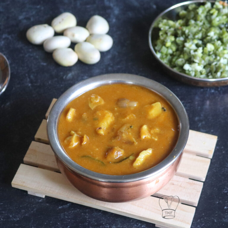 Palakottai Sambar | Jackfruit seed sambar
