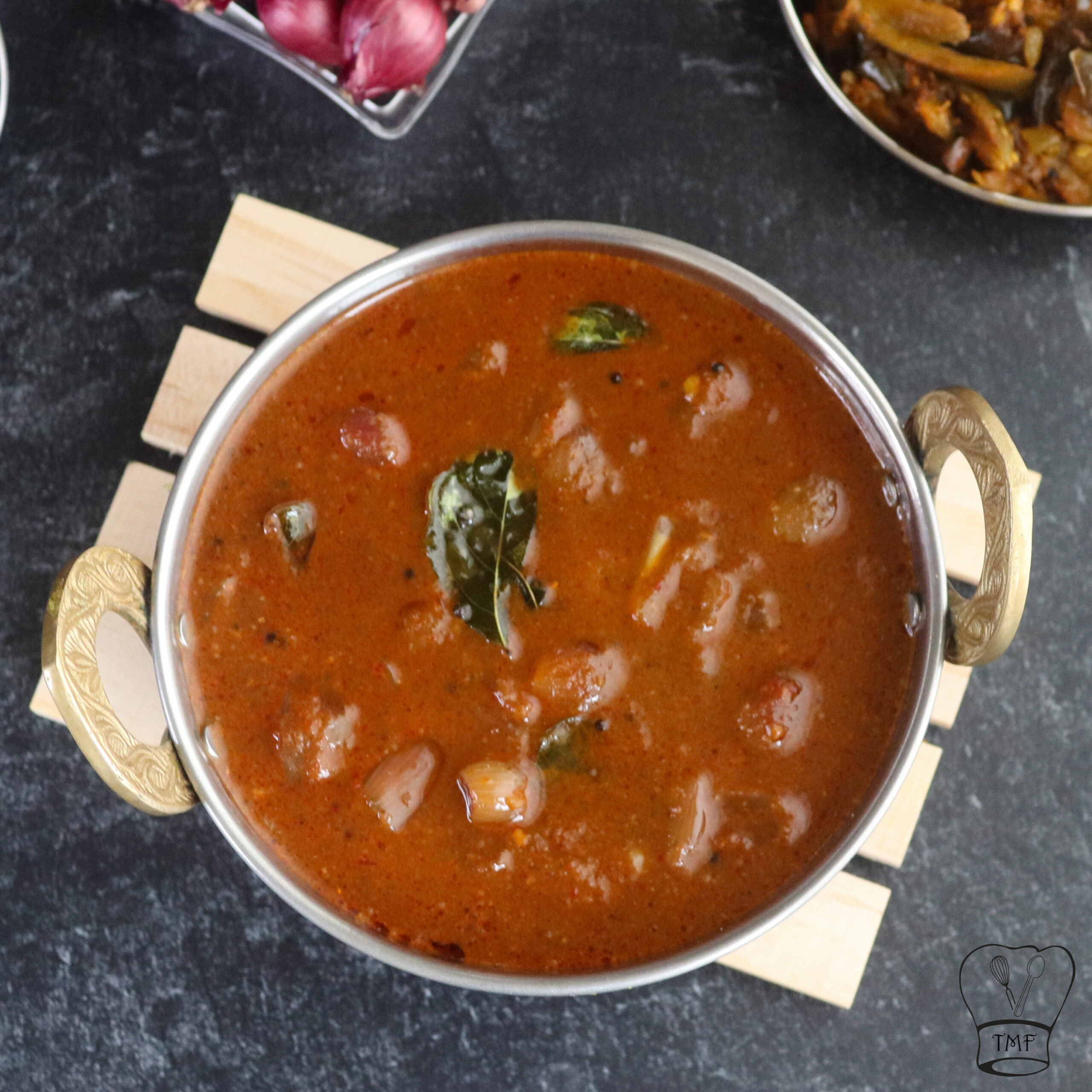 Ulli Theeyal | kerala style shallots curry - Traditionally Modern Food