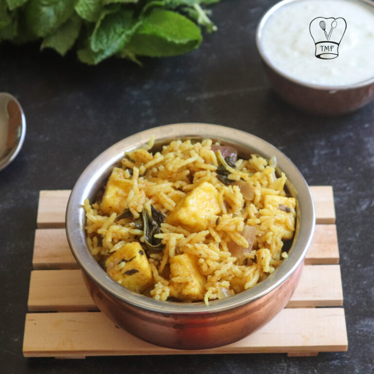 Paneer biryani in pressure cooker | One pot biryani