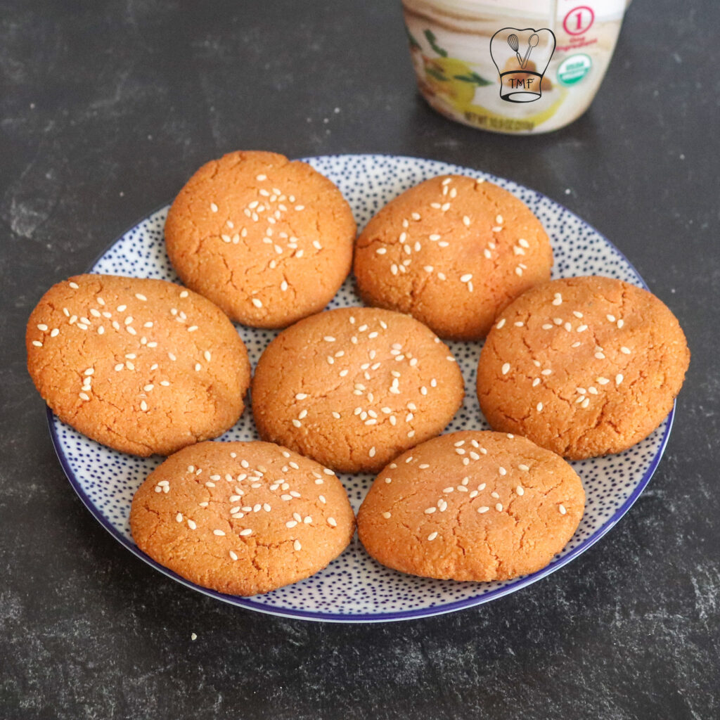 Tahini cookies | sesame tahini cookies - Traditionally Modern Food