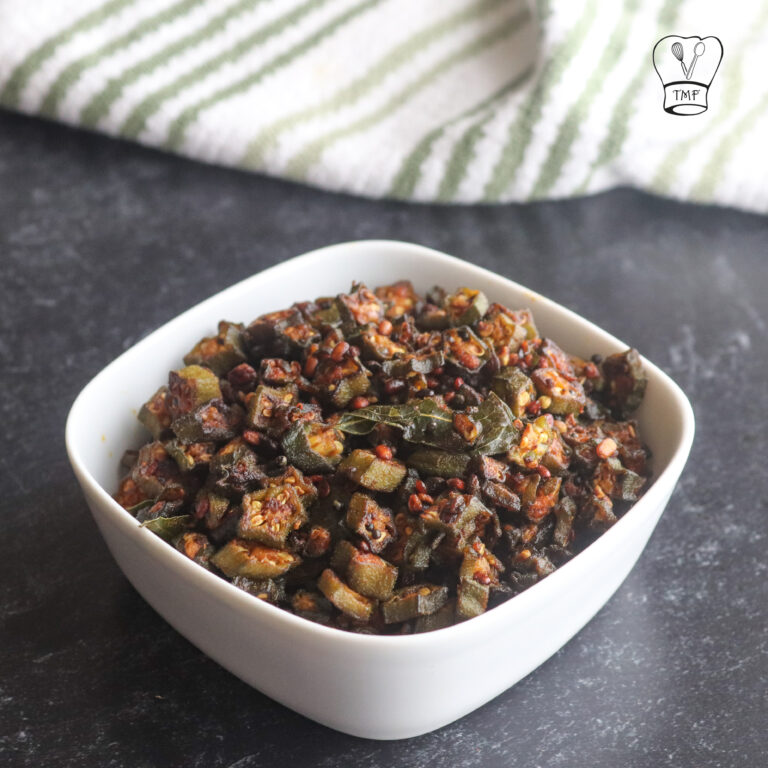 Vendakkai roast | Vendakkai curry