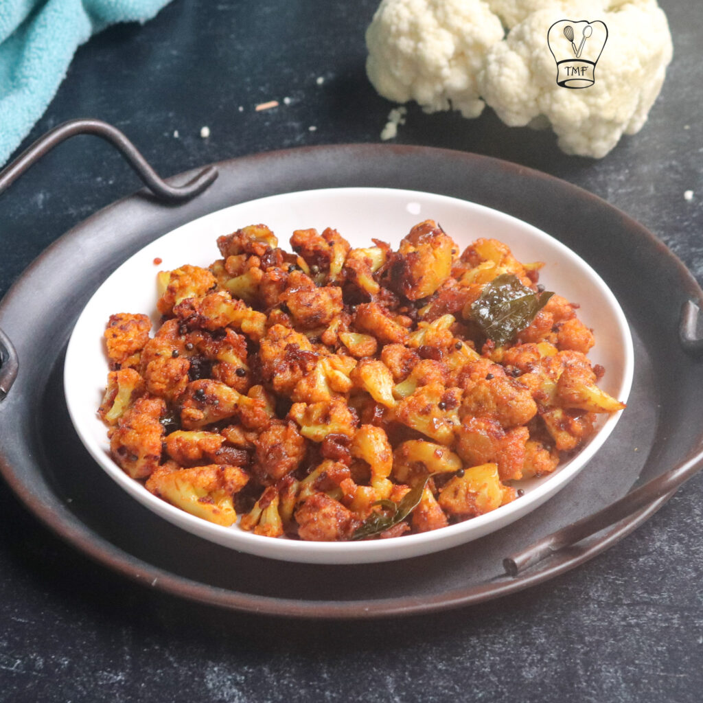 Cauliflower curry | South Indian cauliflower poriyal - Traditionally