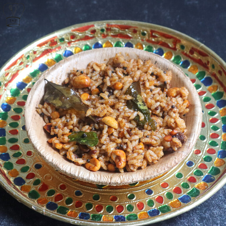 Kovil Puliyodarai | Temple style puliyodarai