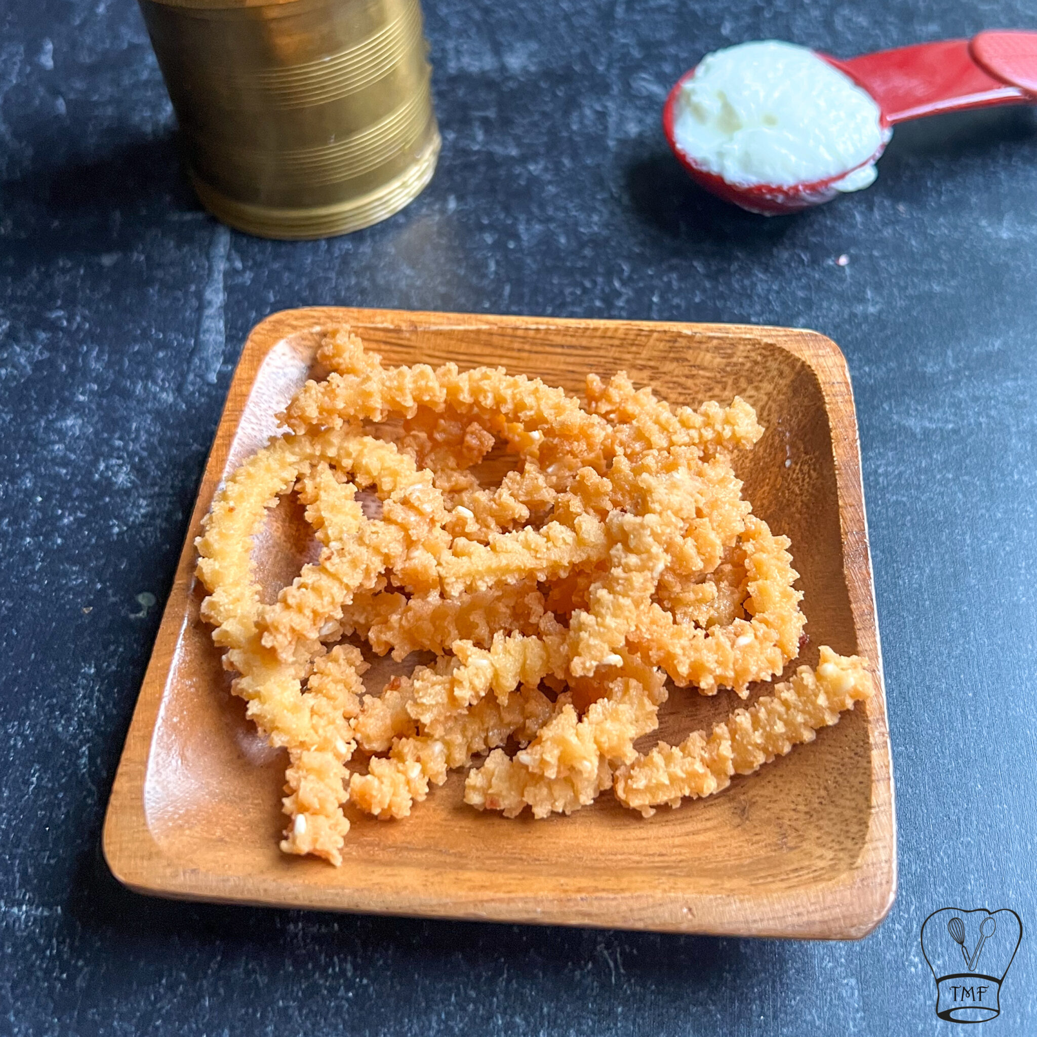 Curd murukku - Thayir murukku - Traditionally Modern Food