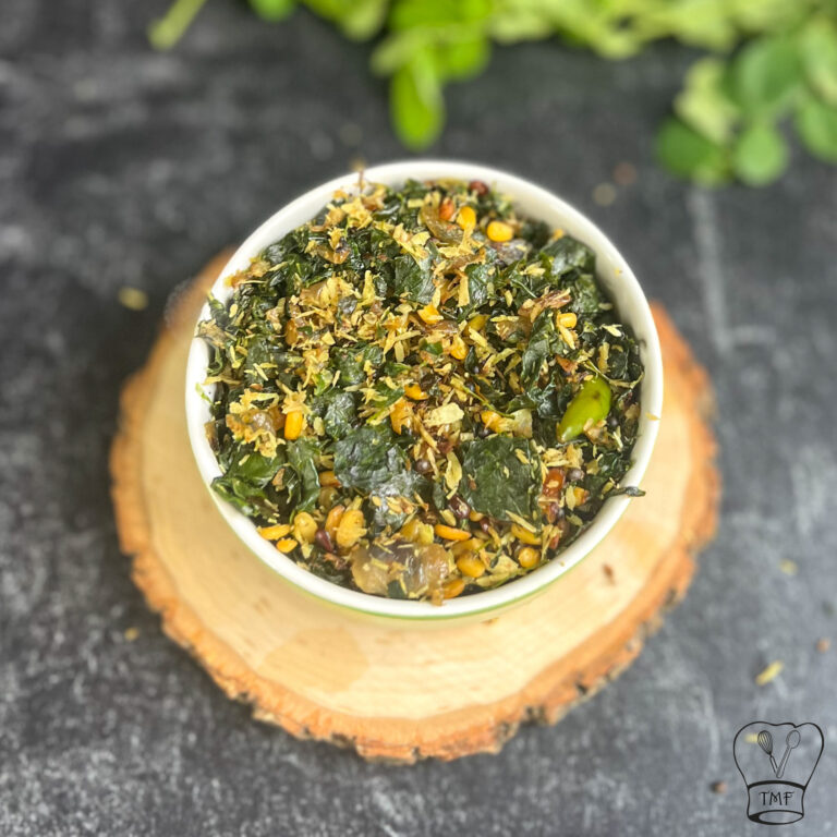 Murungai Keerai Poriyal recipe | drumstick leaves poriyal