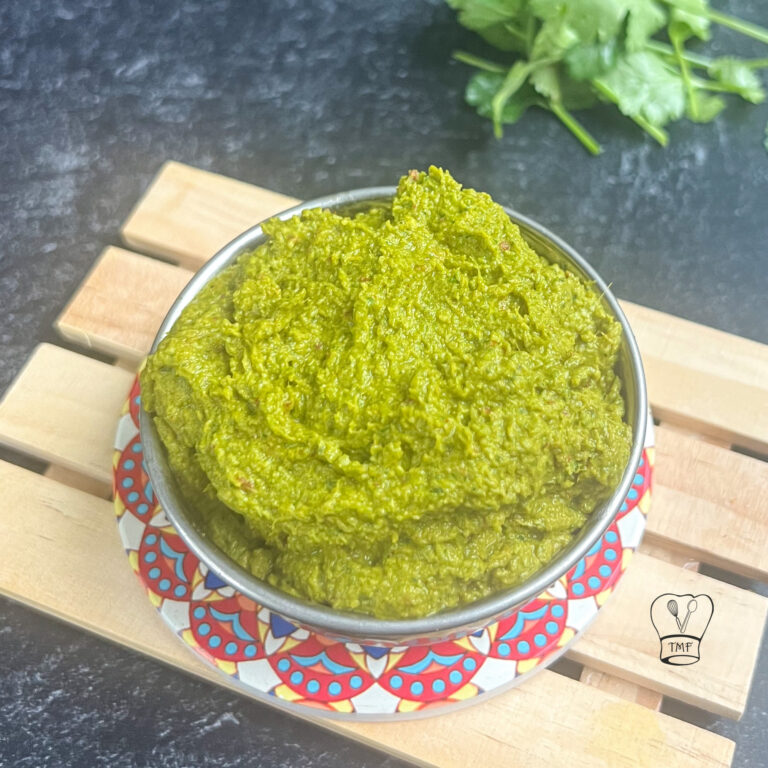 Kothamalli thogayal | Coriander thuvaiyal