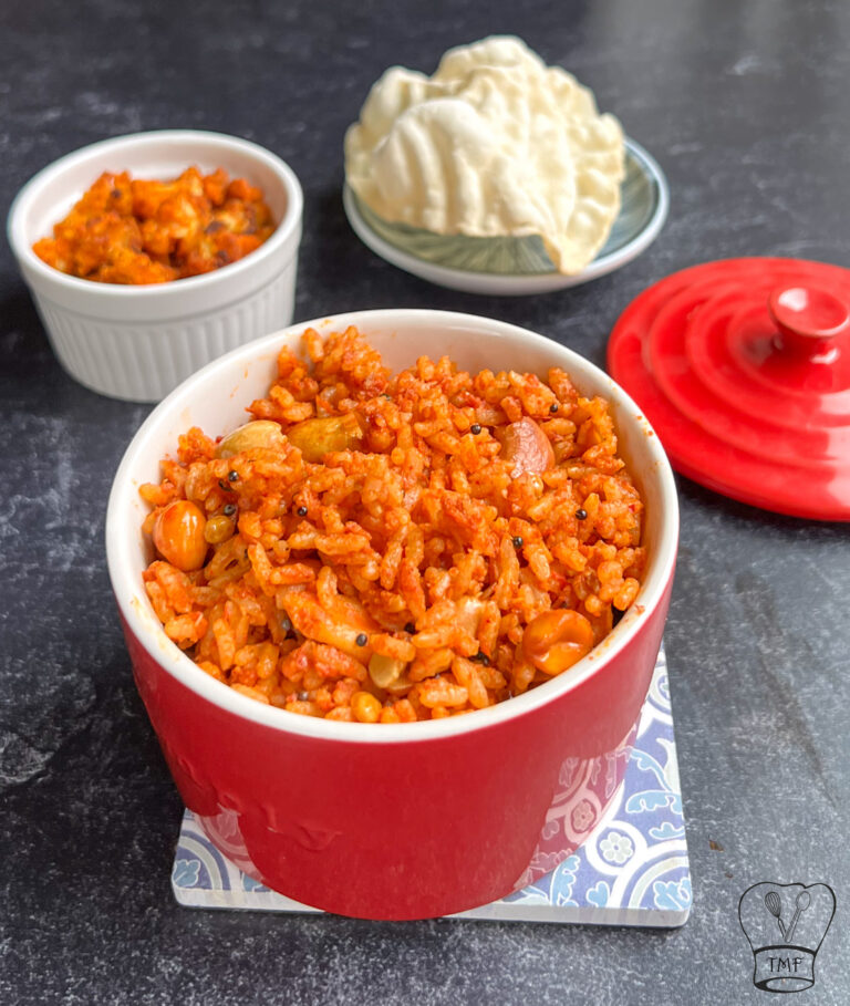 Thakkali Sadam | south indian Tomato rice