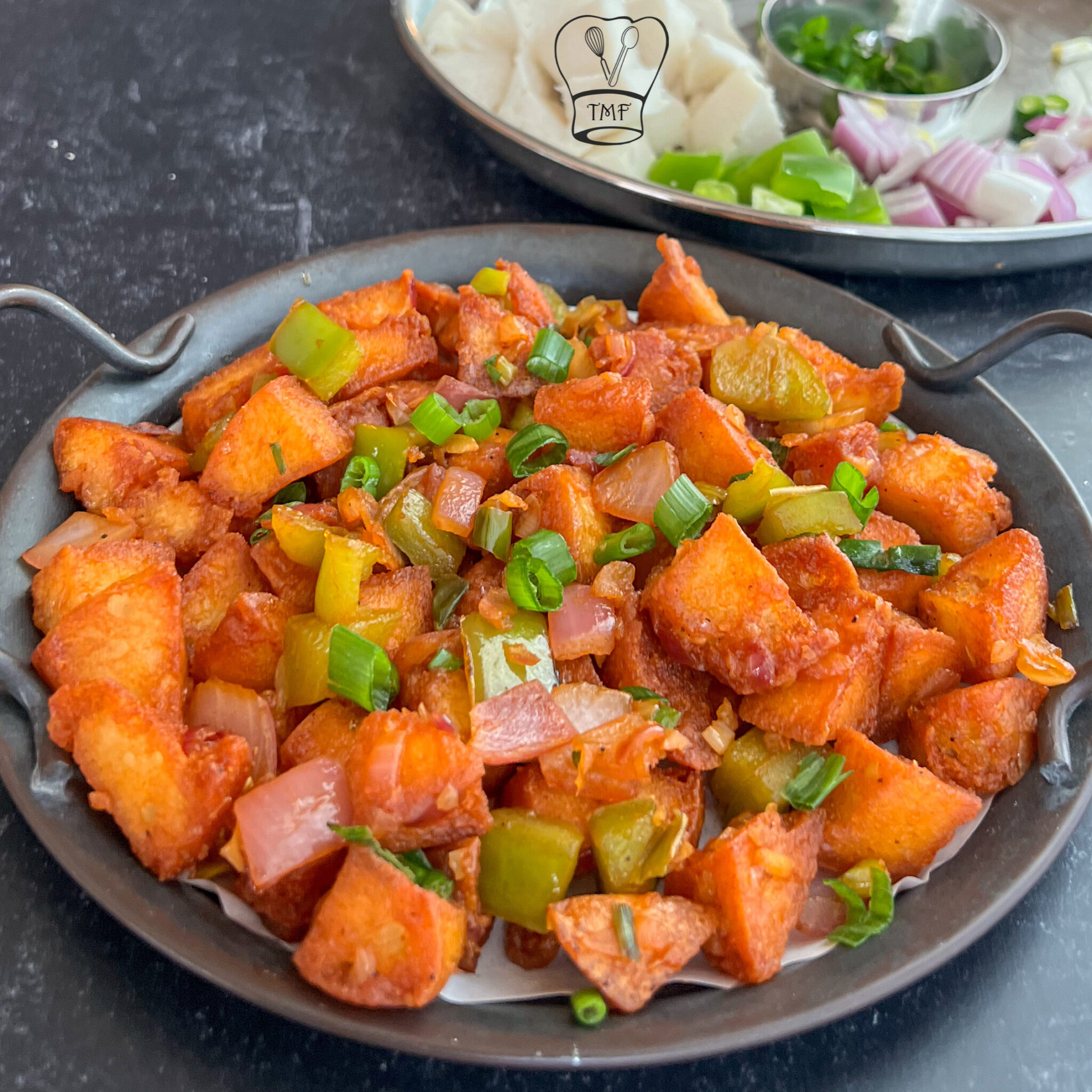 Chilli idli | idli Manchurian - Traditionally Modern Food