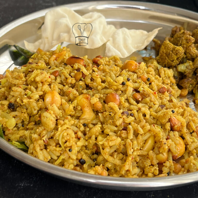 Cabbage Rice | Cabbage sadham | muttaikose sadham