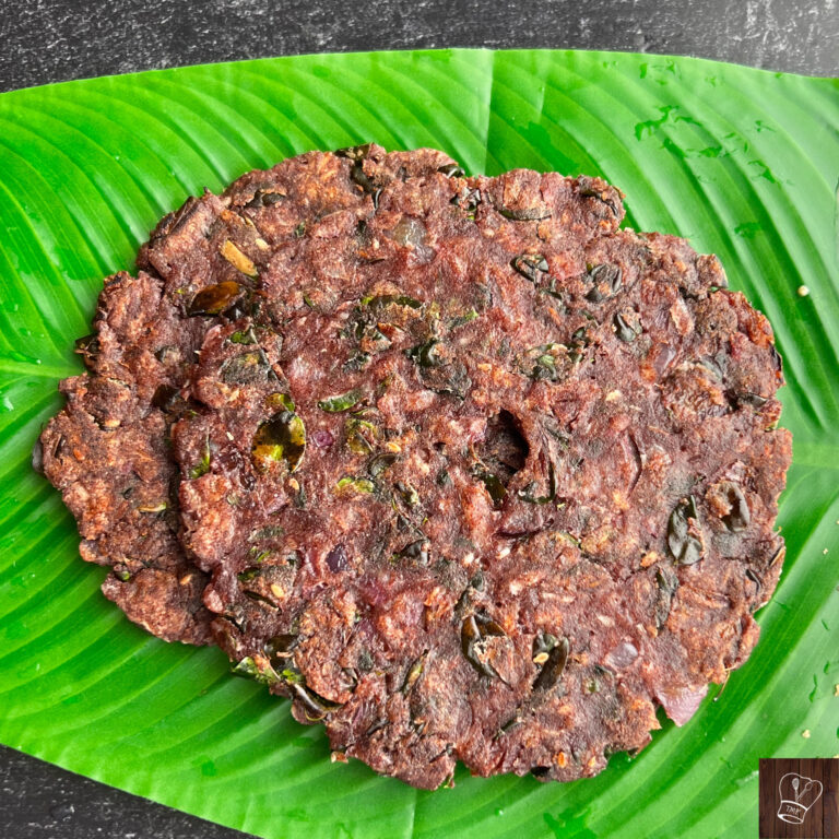 Murungai keerai Ragi Adai | Ragi Adai with drumstick leaves