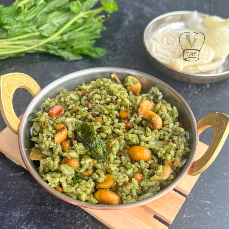 Pudhina sadam | Mint Rice | no onion no garlic