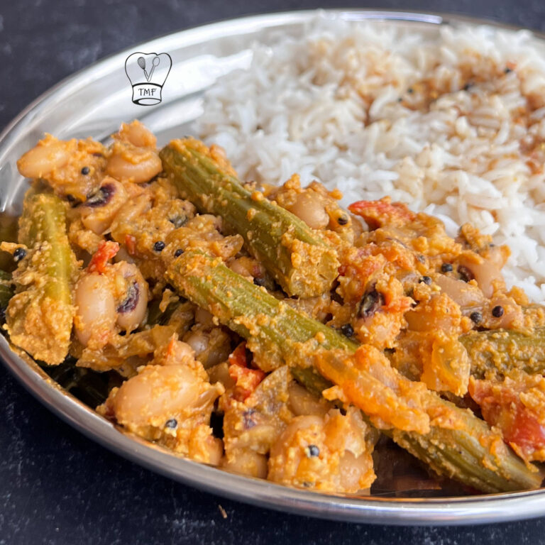 Thatta Payaru Poriyal | Murungakkai Karamani Poriyal