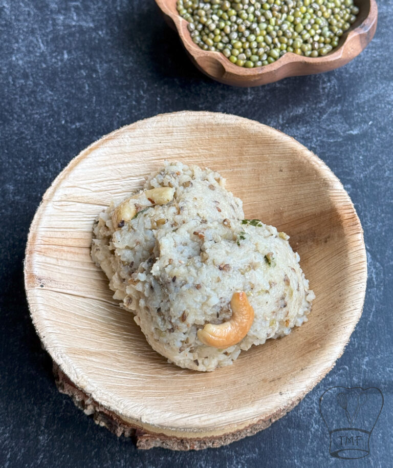 Pachai payaru pongal | moong bean pongal