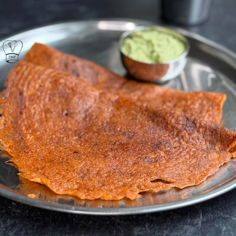 Instant Masoor dal dosa | Tomato dosai