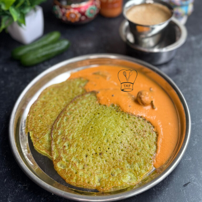 Cucumber dosa | Mangalore Cucumber set dosai