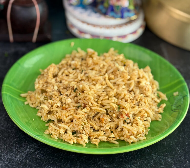Paneer rice | Paneer bhurji rice