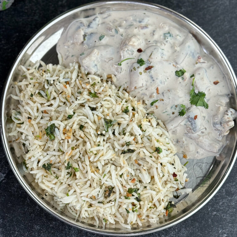 Herb Rice | Buttered Herb Rice