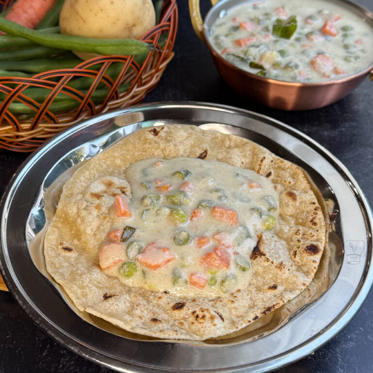 Saravana bhavan style Vellai kurma | White kurma | No onion no garlic kurma