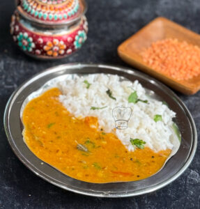 Tadka variations with garlic and curry leaves