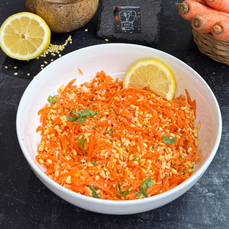 Carrot Kosumalli | Carrot Kosambari